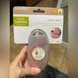 Infantino Couple a Spoons – Fresh Squeezed Feeding Line, New, 6m+